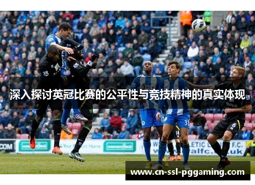 深入探讨英冠比赛的公平性与竞技精神的真实体现